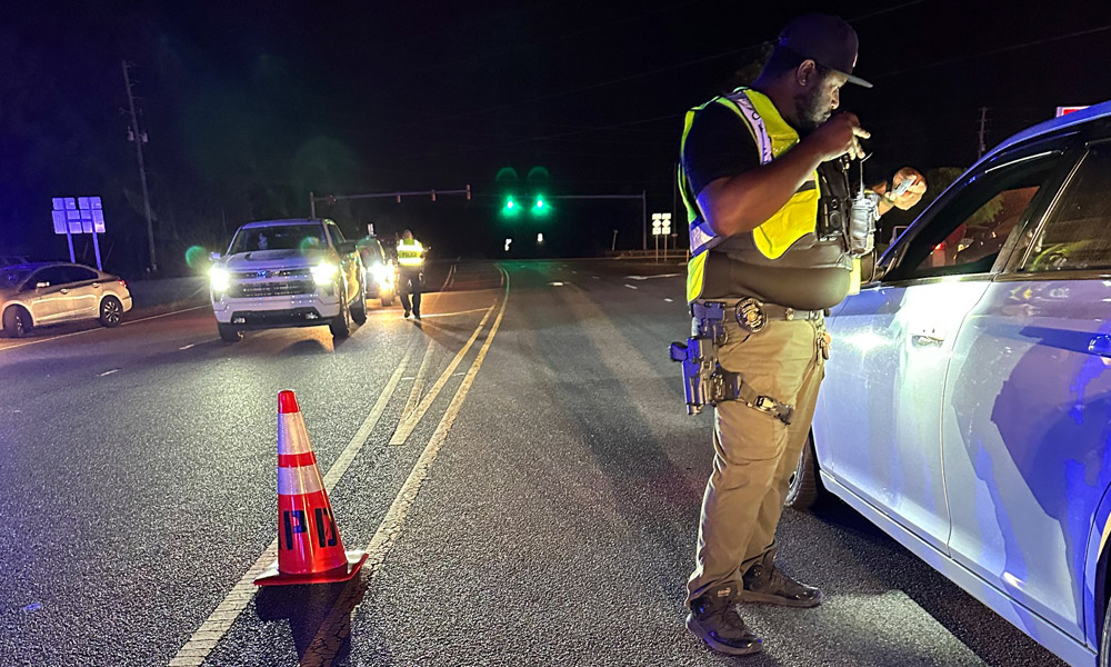 Aberdeen checkpoint nets 52 charges Friday night