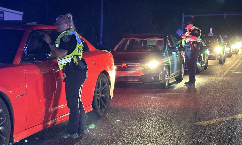 Aberdeen Police checkpoint nets 52 charges