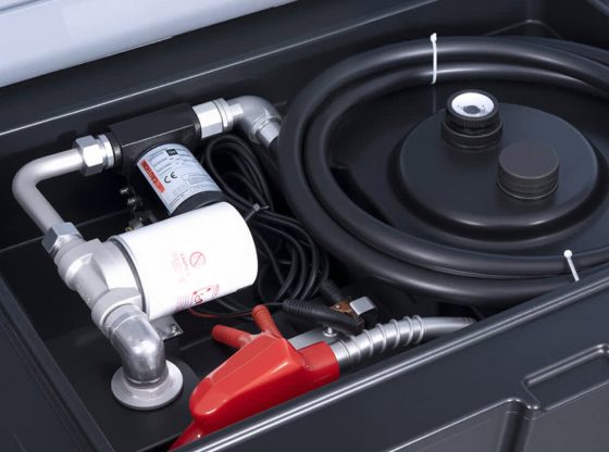 How to correctly inspect transfer tank hoses and fittings for leaks