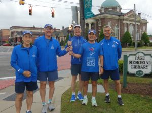 Global peace runners pass through Aberdeen during Sri Chinmoy Oneness-Home Peace Run