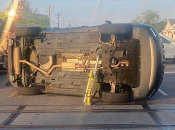 Vehicles roll, strike pole in Seven Lakes crash