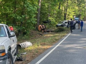 'Distracted driving' suspected in Murdocksville Road crash