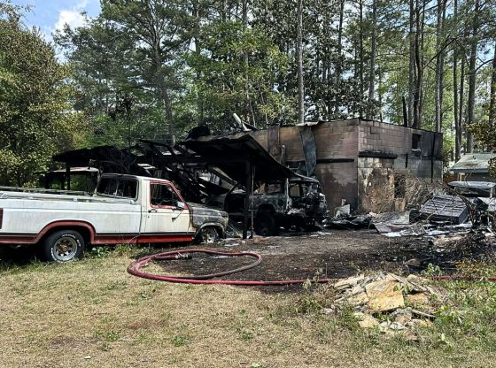 Building, multiple vehicles destroyed in Aberdeen fire