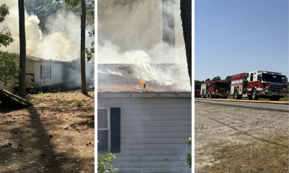 Family displaced by Carthage mobile home fire