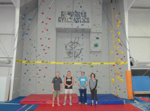 Sandhills Gymnastics reaches new heights with indoor climbing wall