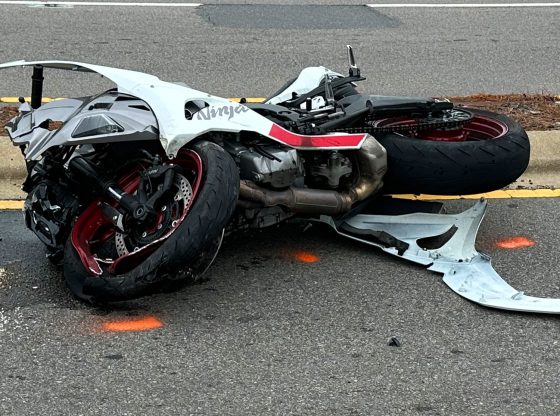 Two injured in SP motorcycle crash