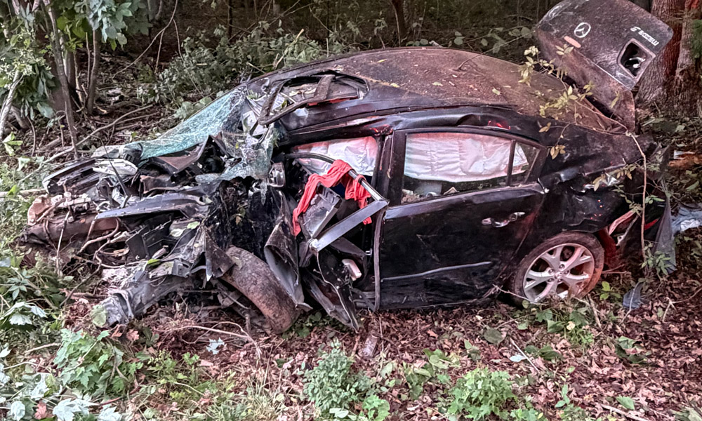 Driver ejected in violent Robbins crash Sunday