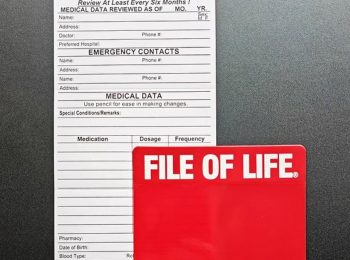 Get your free File of Life packet from Aberdeen Fire Department