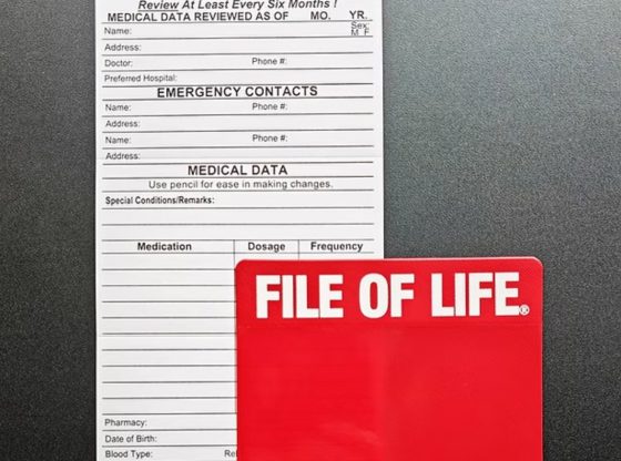 Get your free File of Life packet from Aberdeen Fire Department