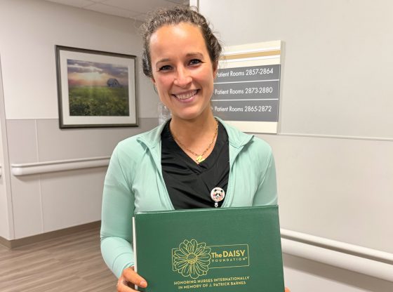 Weeks wins DAISY Award