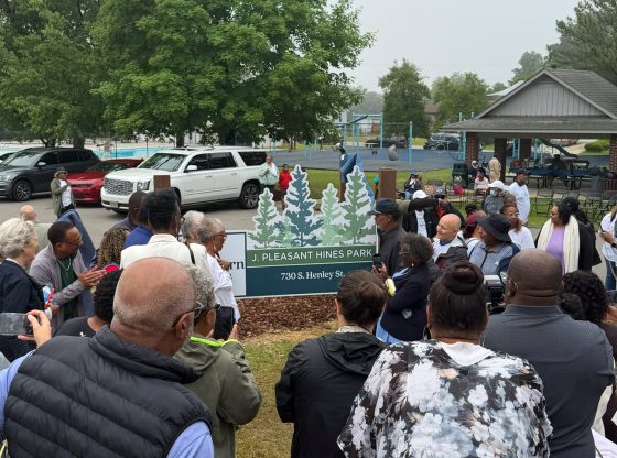 Southern Pines honors Hines, Wynn with park renaming