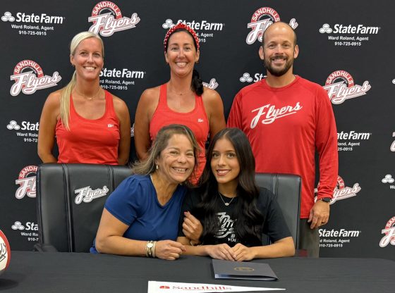Sandhills Beach Volleyball signs Pinecrest player