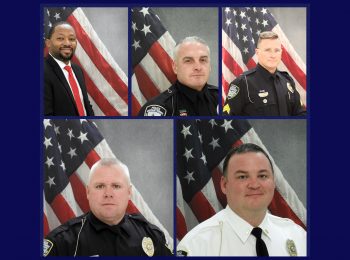 Five from SP Police Department receive promotions