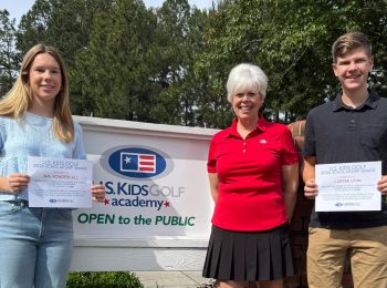 US Kids Golf awards scholarships to student volunteers