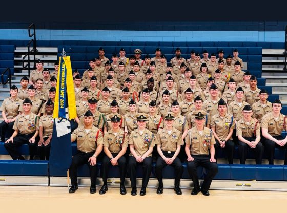 Union Pines Navy JROTC earns national honor for second straight year