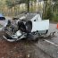 Hunters help driver from car after Cameron crash