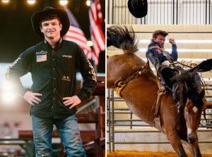 Behind the scenes of the Carthage Pro Rodeo with a professional cowboy
