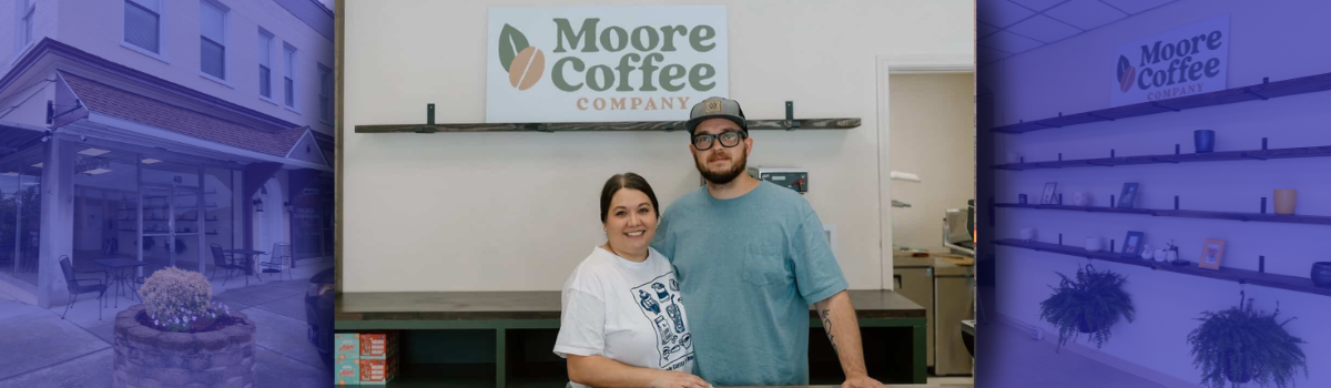 Moore Coffee Company brewing in downtown Carthage