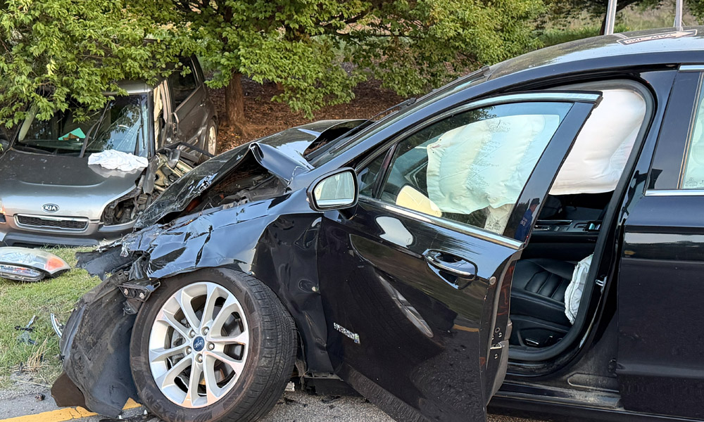 Driver airlifted after T-bone crash in Carthage Sunday