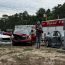 Three cars collide at PineCroft shopping center