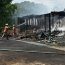Home man built with own hands destroyed by fire