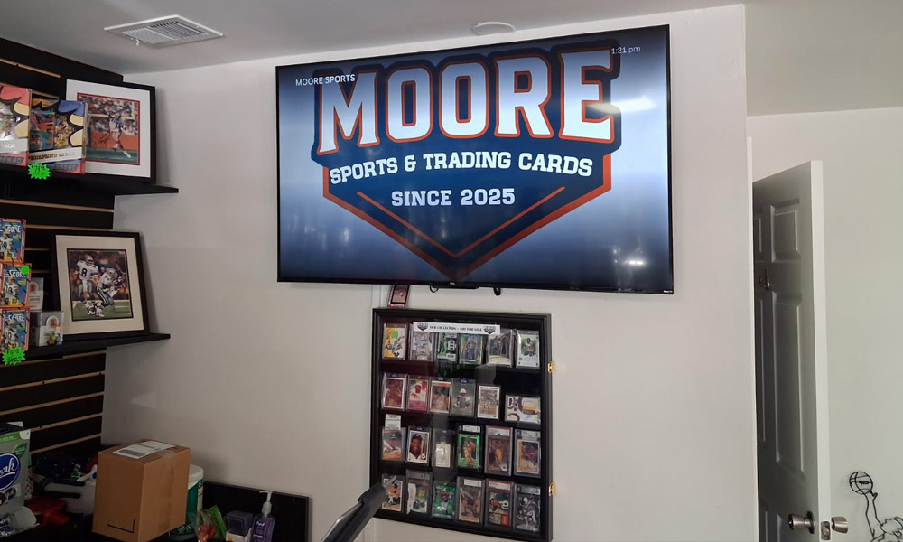 Moore Sports and Trading Cards caters to collectors, investors