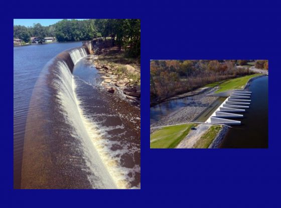Why is Thagard Dam being replaced?