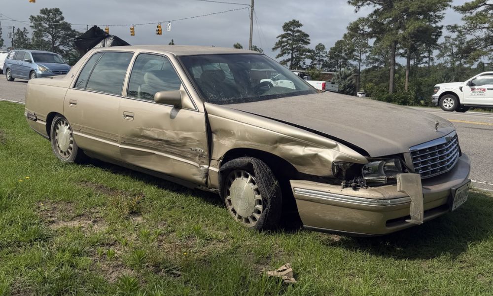 One transported after crash at SP intersection