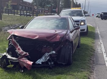 Crash at Southern Pines intersection sends one to hospital