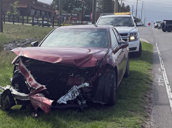 Crash at Southern Pines intersection sends one to hospital