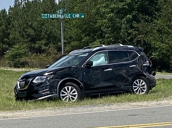 Drivers avoid injury after Candor collision