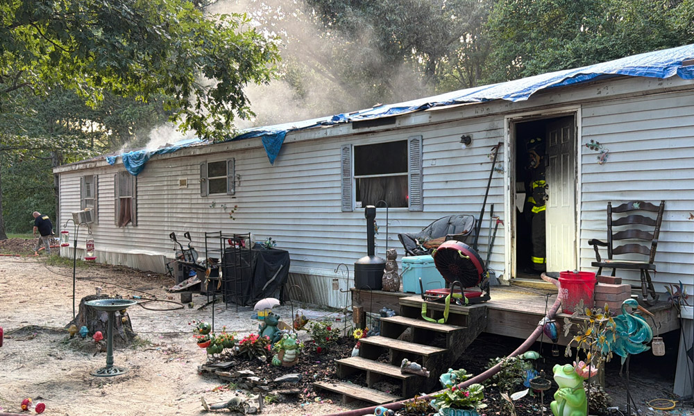 Independence Day fire displaces Cameron family Saturday