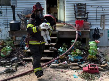 Independence Day fire displaces Cameron family