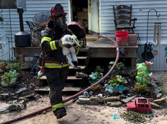 Independence Day fire displaces Cameron family