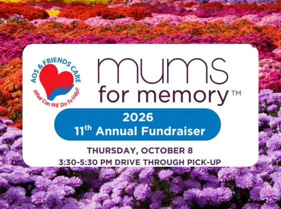 AOS to host 11th Annual Mums for Memory fundraiser