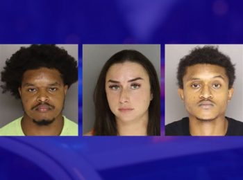 Three arrested after authorities seize drugs, firearms