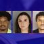 Three arrested after authorities seize drugs, firearms