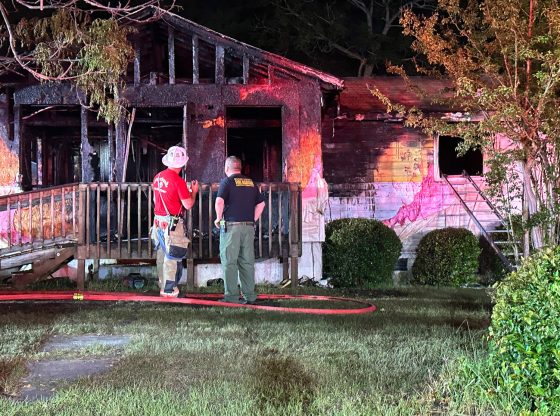 Woman dies in fire that destroys home
