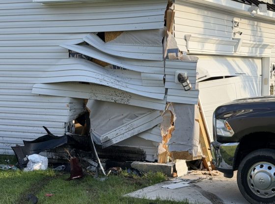 Juvenile steals grandmother's car, damages multiple homes