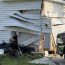 Juvenile steals grandmother's car, damages multiple homes
