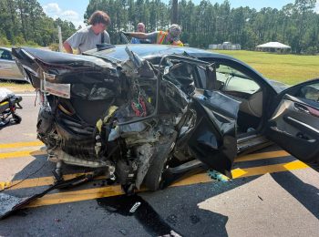 Crews respond to 'serious wreck' in Cameron