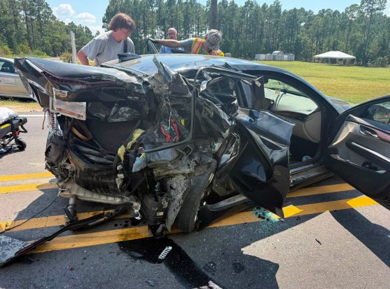 Crews respond to 'serious wreck' in Cameron