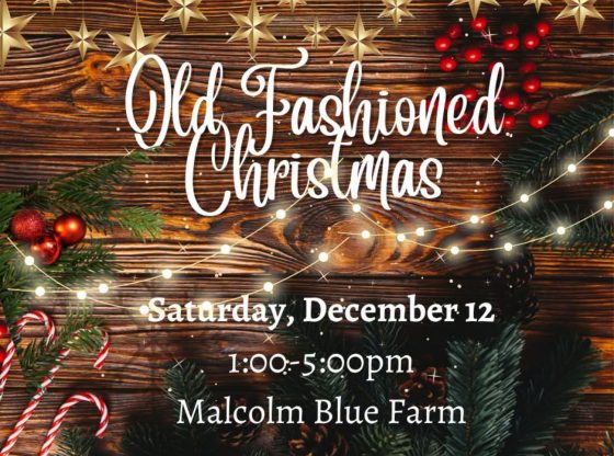 Old Fashioned Christmas at Malcolm Blue Farm - Dec. 12
