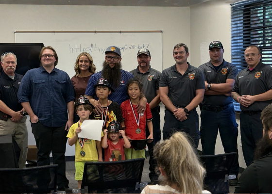 Three brothers receive Life Saving Awards