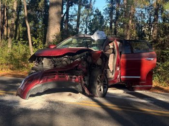 Man airlifted after Pinehurst head-on collision