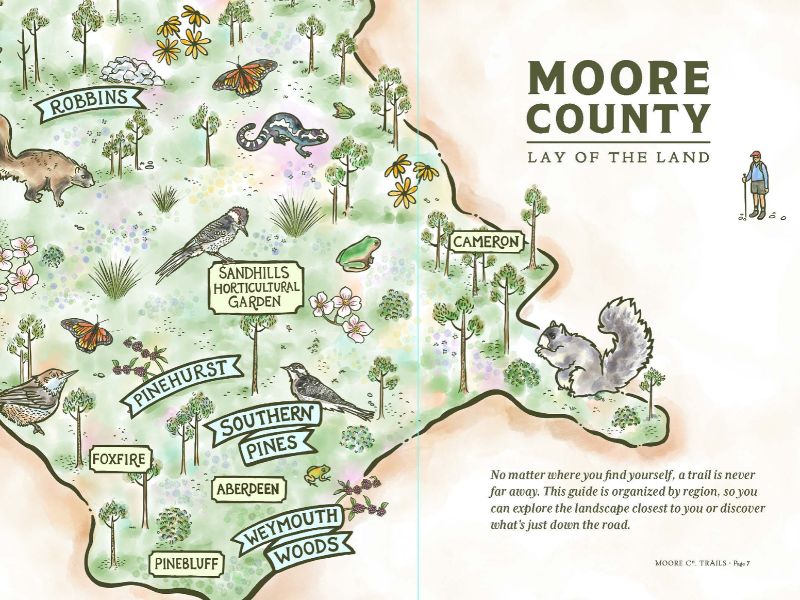 Moore County trail guide released by TDA
