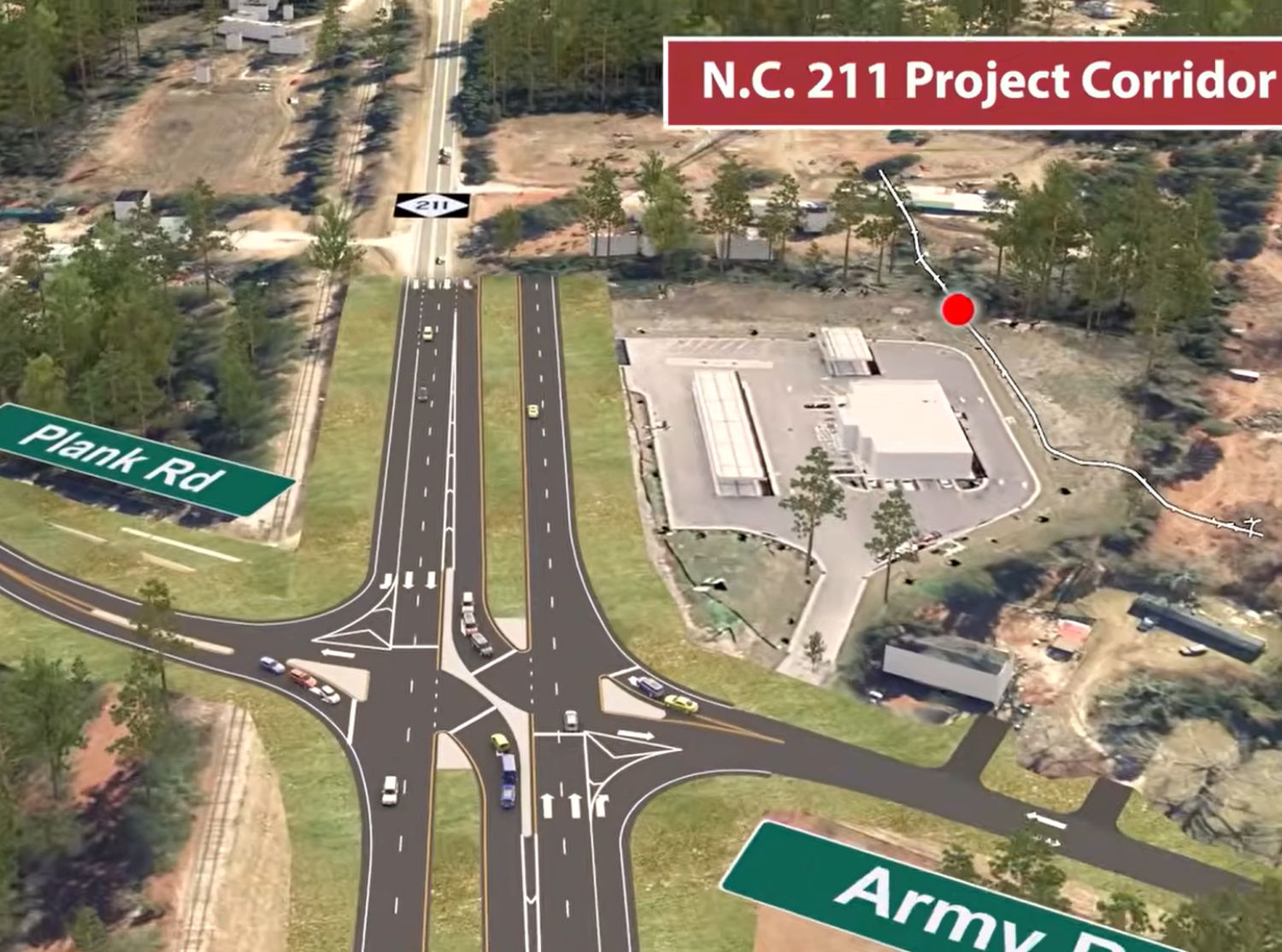 Futureman Animation New animation shows future N.C. 211 improvements - Sandhills Sentinel