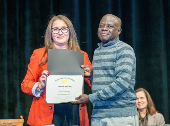 SCC adult learners celebrated with honor society induction